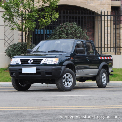 Dongfeng RICH 6 4x2 auto pickup trucks with double cab pickup with cheap price